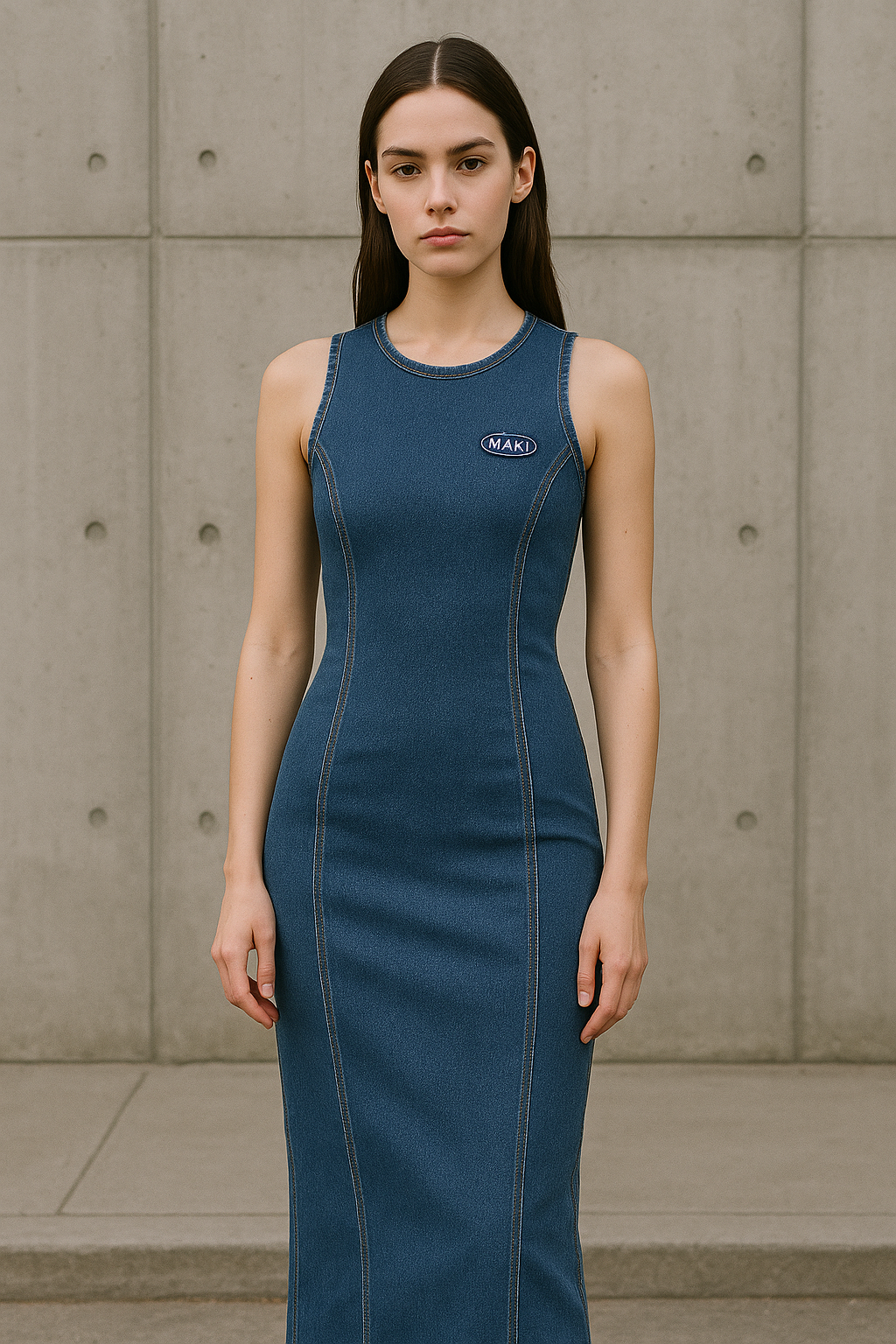 Vestido mezclilla
